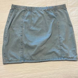 Jean skirt